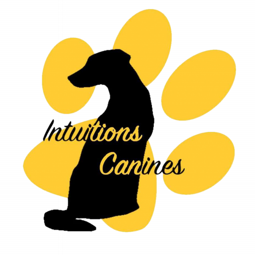 Logo intuitions canines éducatrice canin éducateur loire chien comportementaliste éduquer
